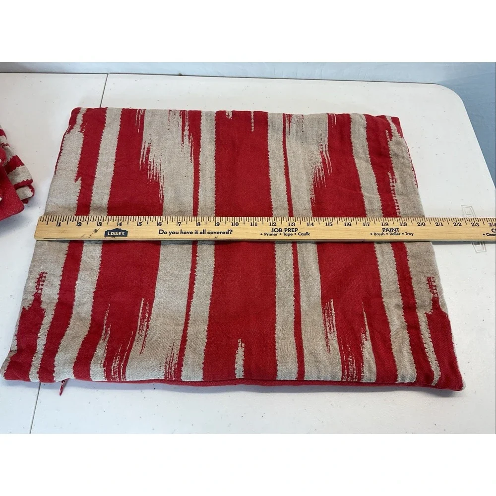 Lot of‎ 3 C and C Milano Linen euro pillow cover 24